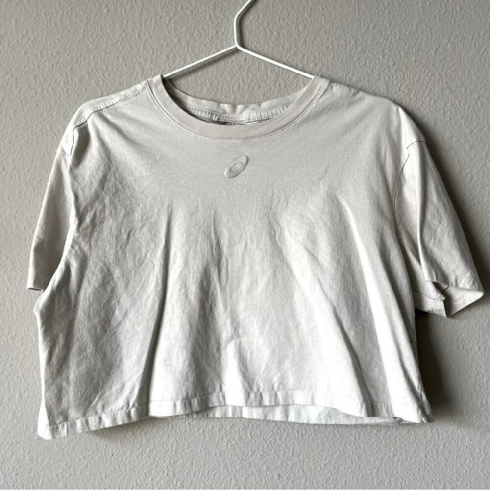 ASICS Cream Crop Top